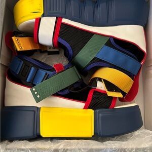 Anthony Wang Collection Platform sandals